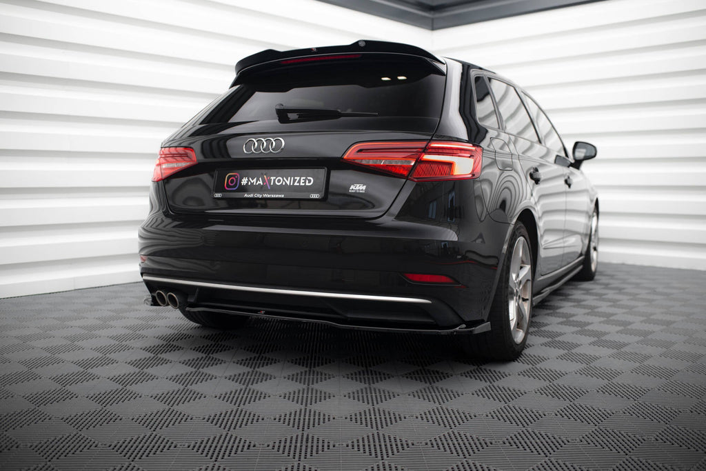 Splitters laterales traseros Audi A3 Sportback 8V Facelift