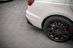 Splitters laterales traseros Audi A4 B9 Facelift