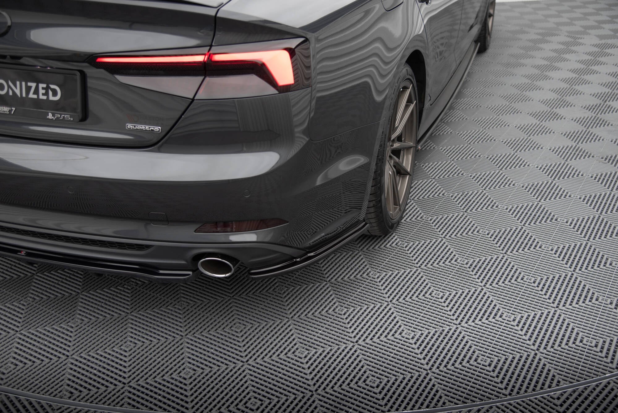Splitters laterales traseros Audi A5 S-Line F5 Sportback