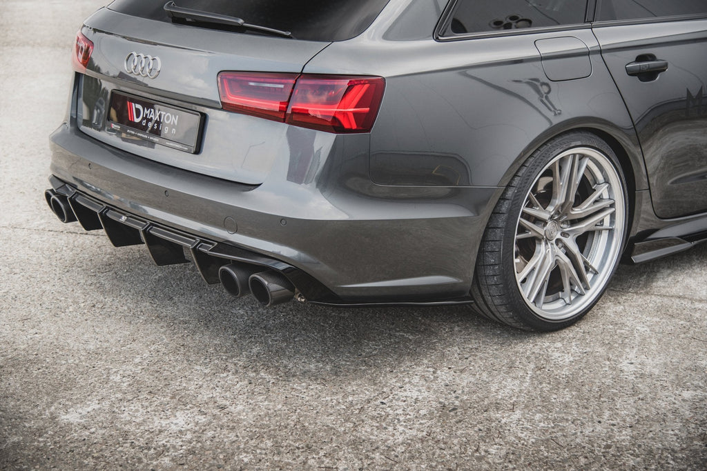 Splitters laterales traseros Audi A6 / A6 C7 S-Line / S6 C7 Facelift