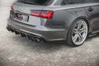 Splitters laterales traseros Audi A6 / A6 C7 S-Line / S6 C7 Facelift