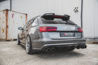 Splitters laterales traseros Audi A6 / A6 C7 S-Line / S6 C7 Facelift