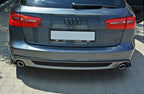 Audi A6 C7 S-Line Rear Side Splitters