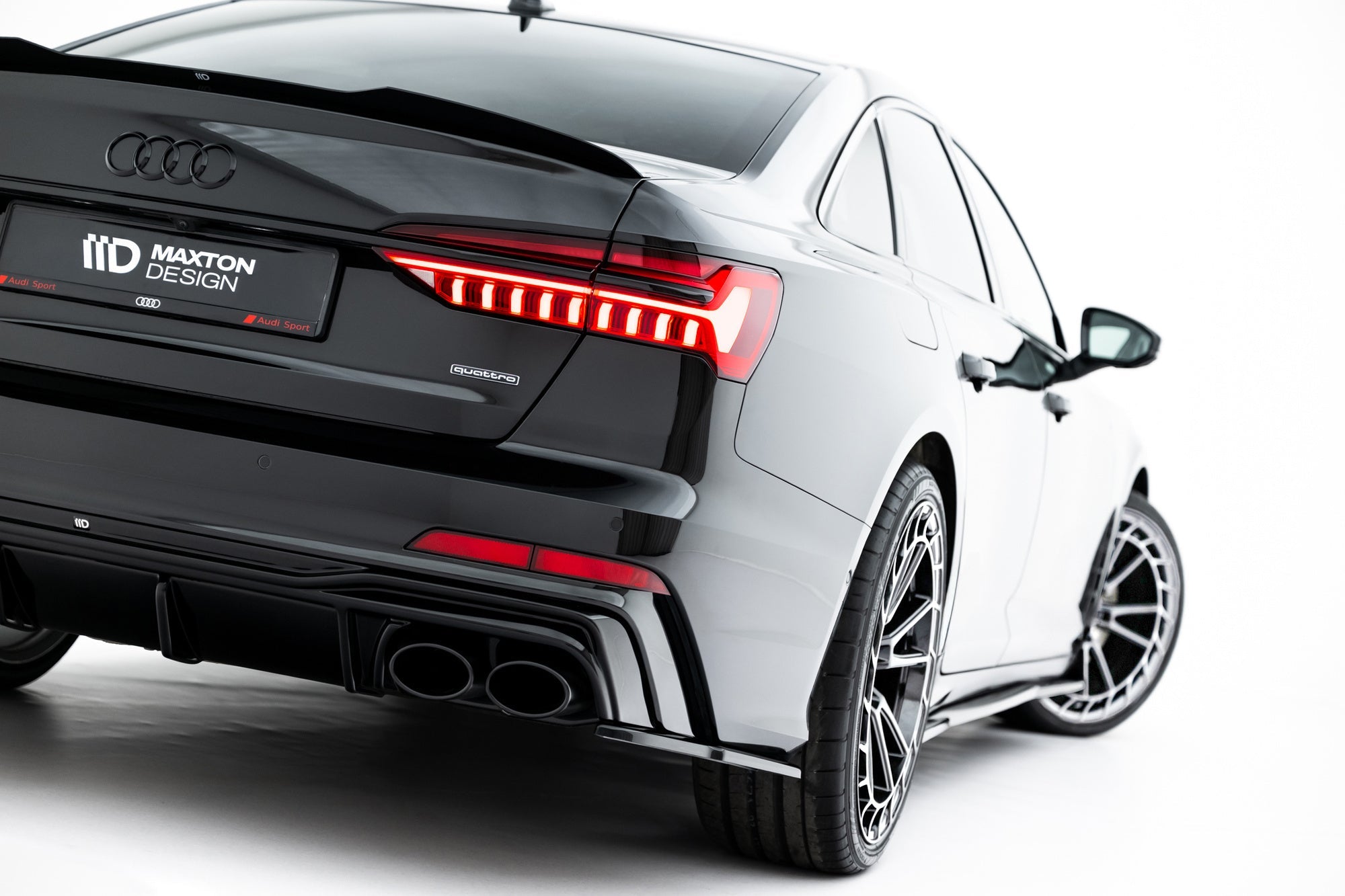 Splitters laterales traseros Audi A6 S-Line / S6 C8 / C8 Facelift
