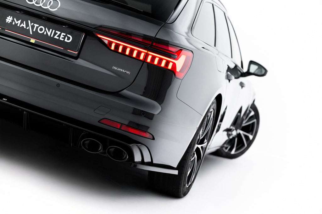 Rear Side Splitters Audi A6 Saloon / Sedan / Avant C8 / C8 Facelift