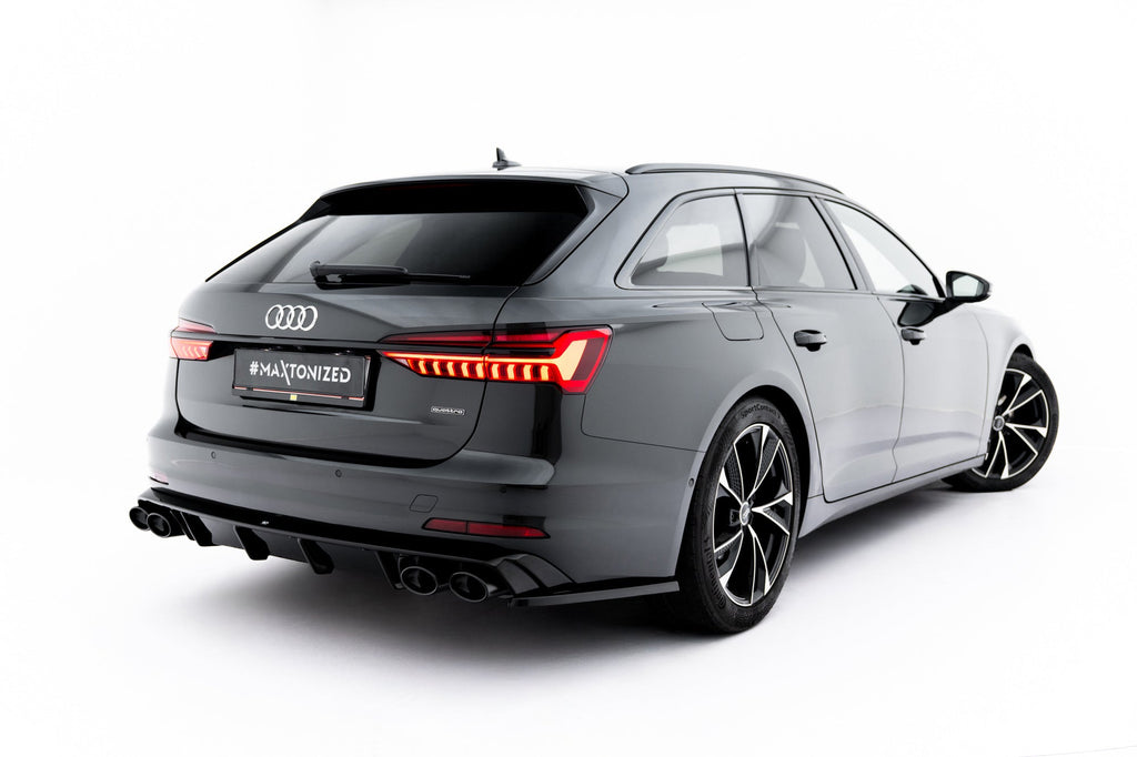 Rear Side Splitters Audi A6 Saloon / Sedan / Avant C8 / C8 Facelift
