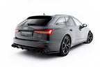 Rear Side Splitters Audi A6 Saloon / Sedan / Avant C8 / C8 Facelift