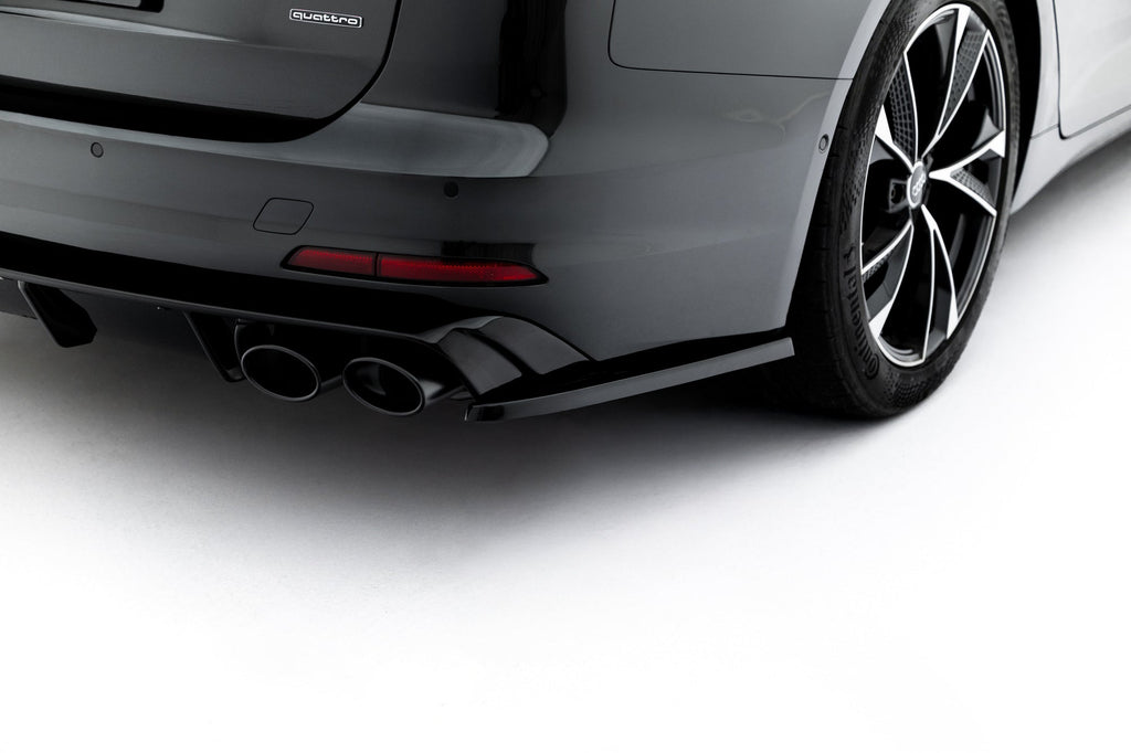 Rear Side Splitters Audi A6 Saloon / Sedan / Avant C8 / C8 Facelift