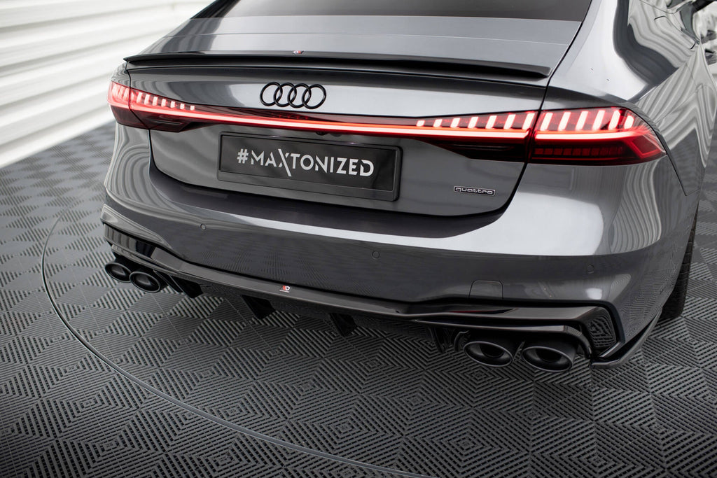 Splitters laterales traseros Audi A7 S-Line C8 / S7 C8 / C8 Facelift / S7 Facelift