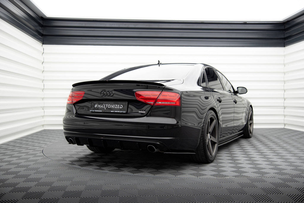 Audi A8 D4 Rear Side Splitters
