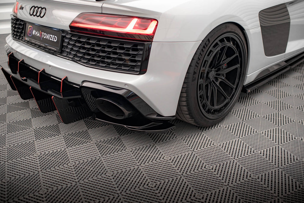 Splitters laterales traseros Audi R8 Mk2 Facelift