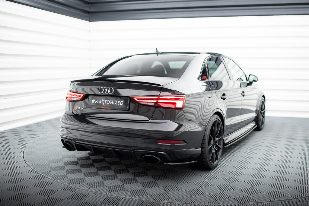 Rear Side Splitters Audi RS3 Sedan 8V Facelift