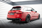 Splitters laterales traseros Audi RS4 B9 / B9 Facelift
