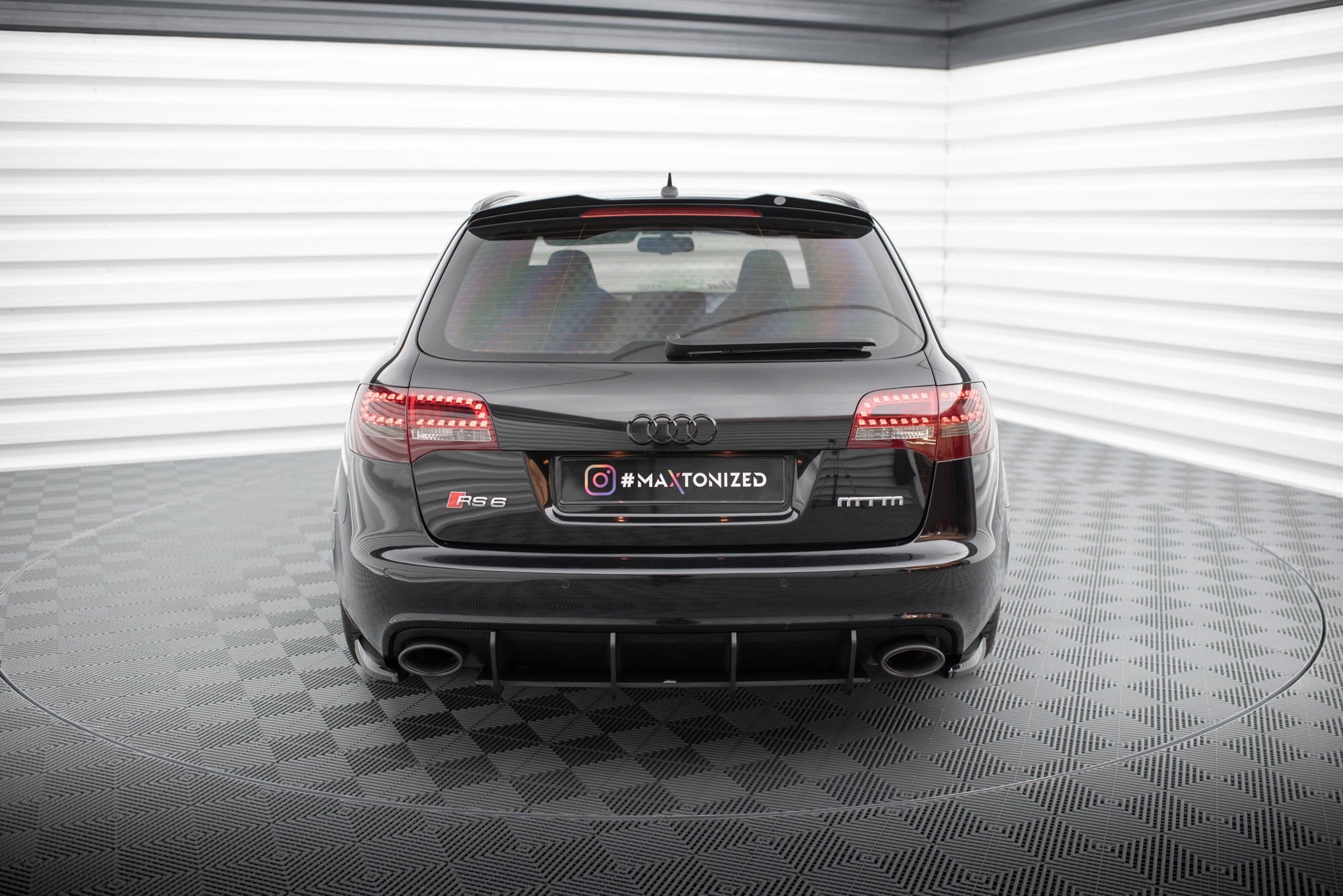 Splitters laterales traseros Audi RS6 Avant C6
