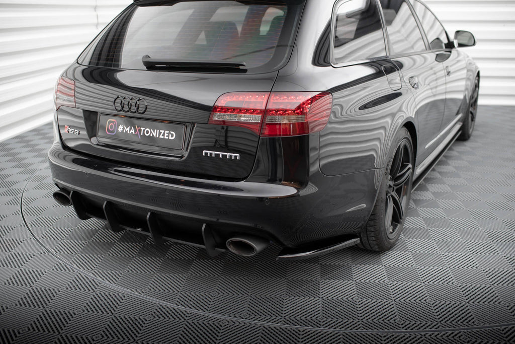 Audi RS6 Avant C6 Rear Side Splitters