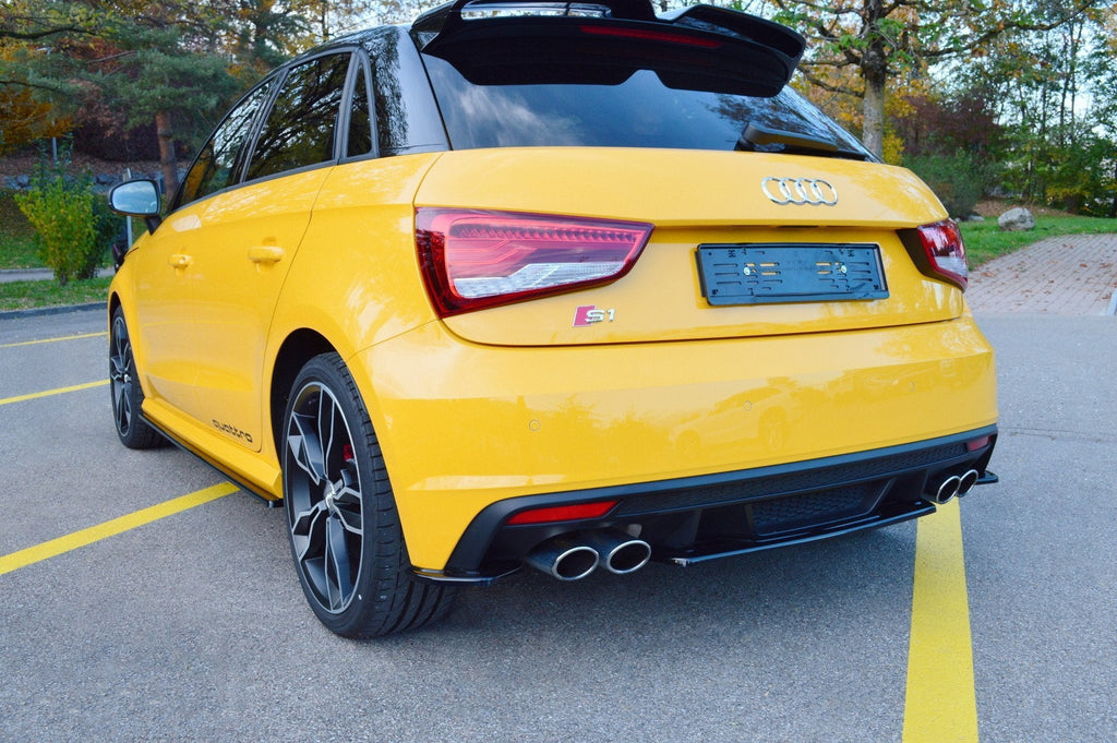 Audi S1 8X Mk1 Rear Side Splitters