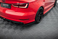 Splitters laterales traseros Audi S3 Berlina / Sedán 8V