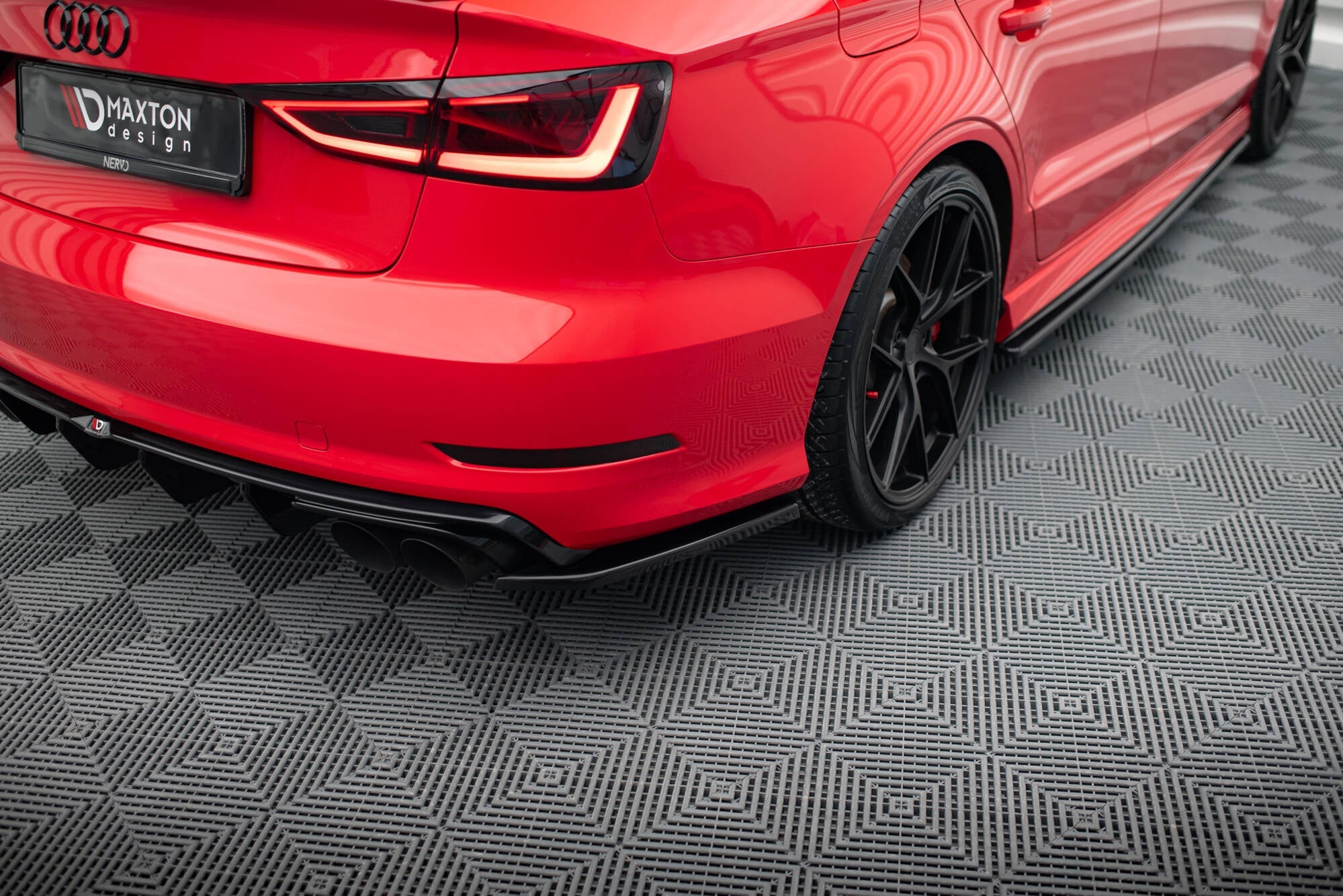 Splitters laterales traseros Audi S3 Berlina / Sedán 8V