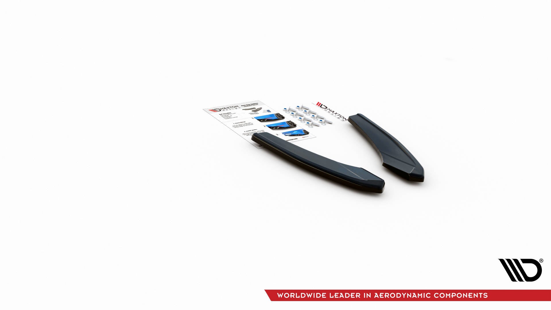 Splitters laterales traseros Audi S3 Berlina / Sedán 8Y
