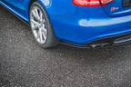 Splitters laterales traseros Audi S4 / A4 S-Line B8 Berlina / Sedán