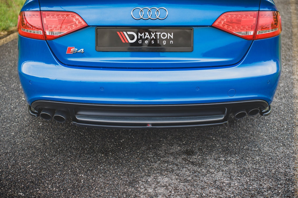 Splitters laterales traseros Audi S4 / A4 S-Line B8 Berlina / Sedán