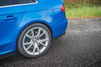 Splitters laterales traseros Audi S4 / A4 S-Line B8 Berlina / Sedán