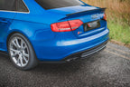 Splitters laterales traseros Audi S4 / A4 S-Line B8 Berlina / Sedán