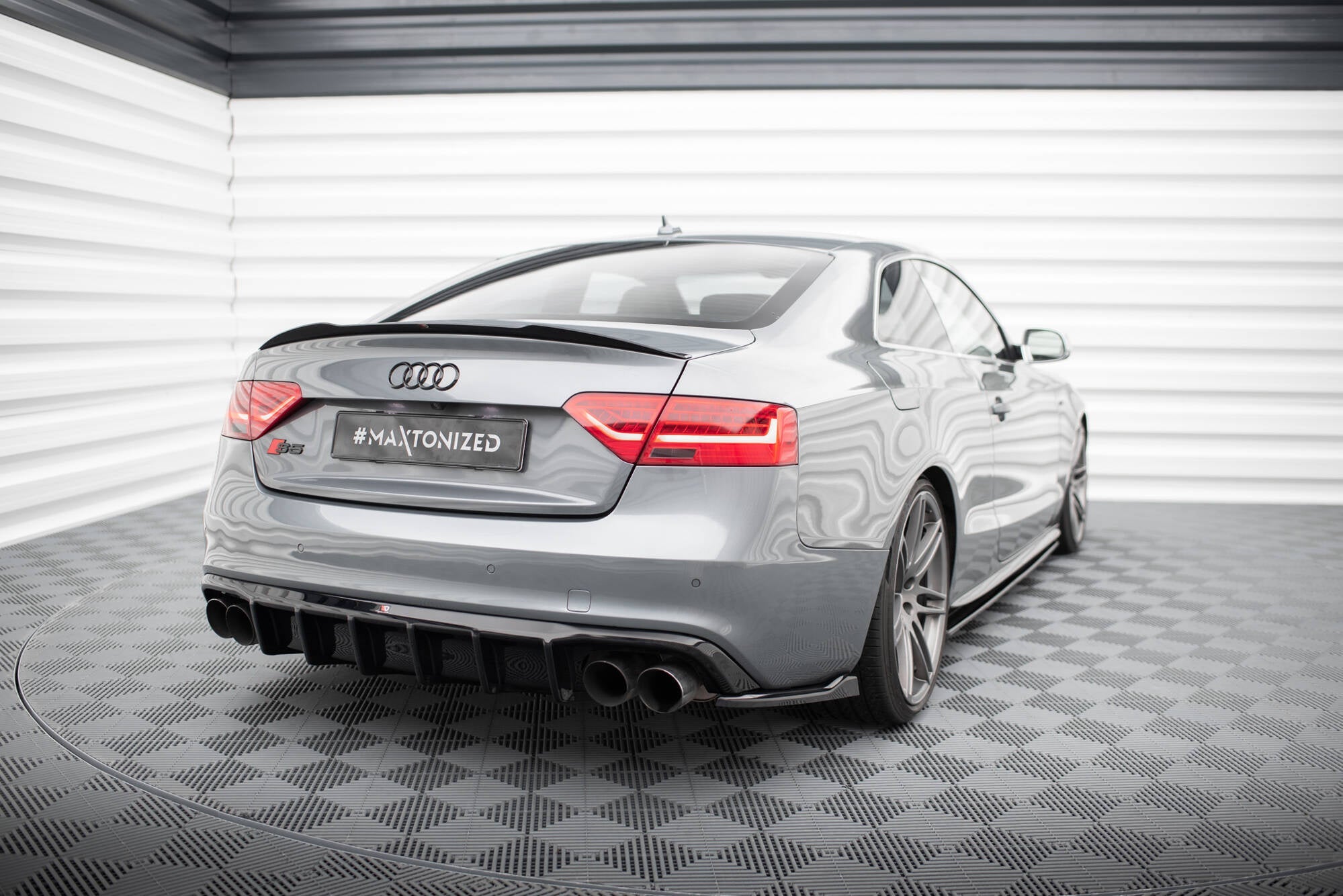Splitters laterales traseros Audi S5 / A5 S-Line 8T Facelift