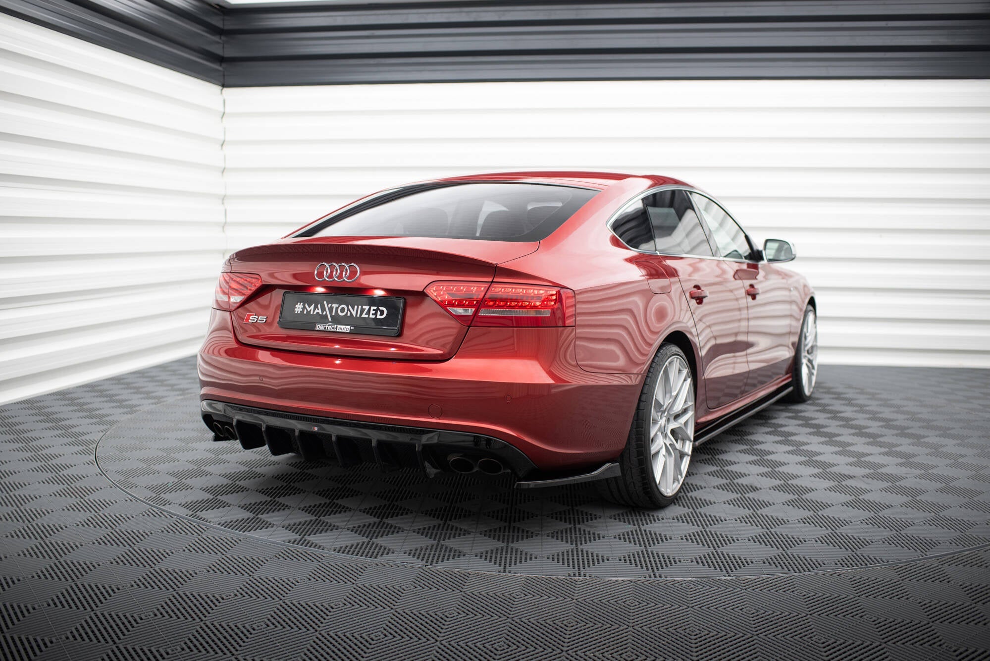 Splitters laterales traseros Audi S5 / A5 S-Line Sportback 8T