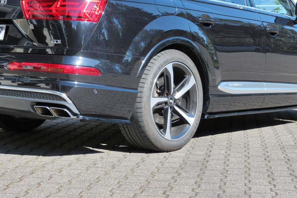 Splitters laterales traseros Audi SQ7 / Q7 S-Line Mk2