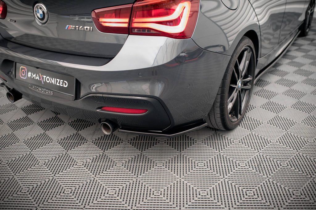 Splitters laterales traseros BMW Serie 1 F20 M-Power Facelift