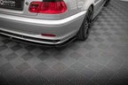 BMW 3 Series Coupé E46 Rear Side Splitters