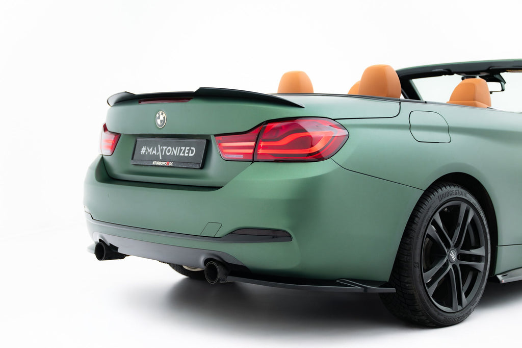 Splitters laterales traseros BMW Serie 4 Cabrio / Coupé F33 / F32