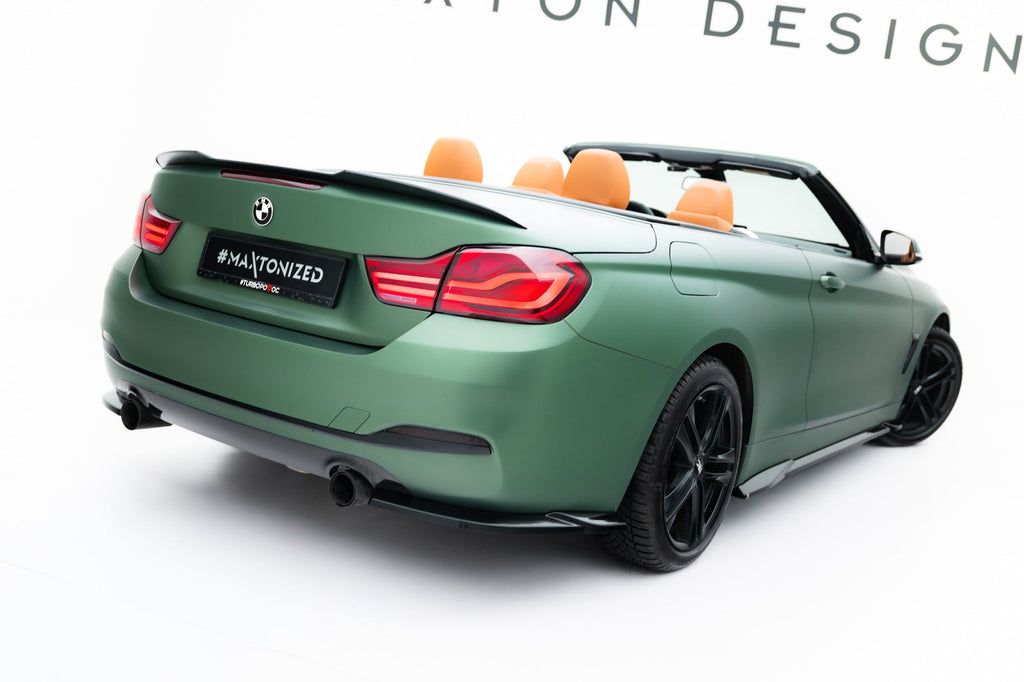 Splitters laterales traseros BMW Serie 4 Cabrio / Coupé F33 / F32