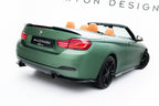 Splitters laterales traseros BMW Serie 4 Cabrio / Coupé F33 / F32