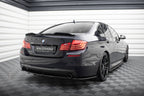 Splitters laterales traseros BMW 5 M-Pack Berlina / Touring F10 / F11 (para dos salidas de escape individuales)