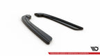 Splitters laterales traseros BMW 5 M-Pack Berlina / Touring F10 / F11 (para dos salidas de escape individuales)