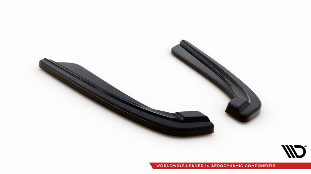 Splitters laterales traseros BMW 5 M-Pack Berlina / Touring F10 / F11 (para dos salidas de escape individuales)