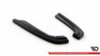 Splitters laterales traseros BMW 5 M-Pack Berlina / Touring F10 / F11 (para dos salidas de escape individuales)
