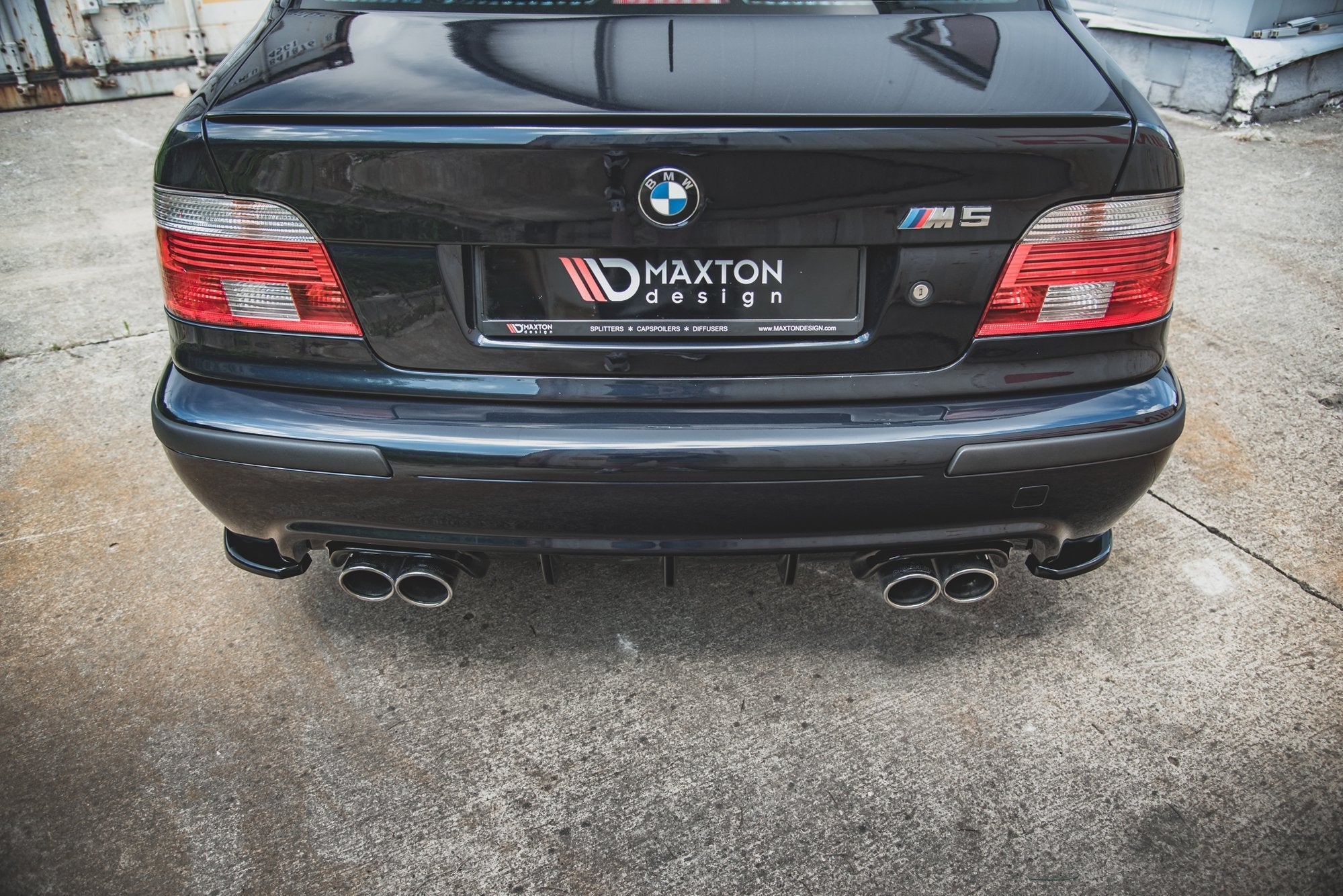 Splitters laterales traseros BMW M5 / Serie 5 M-Pack E39