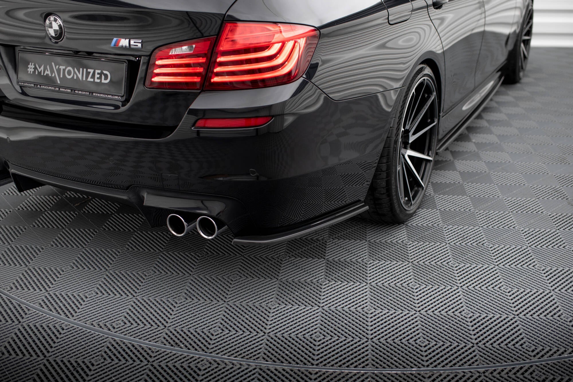 Splitters laterales traseros BMW M5 F10