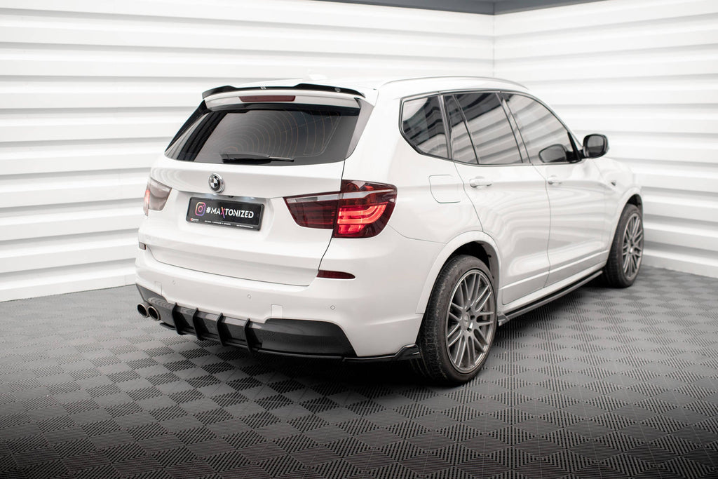 BMW X3 M-Pack F25 Rear Side Splitters
