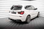 BMW X3 M-Pack F25 Rear Side Splitters