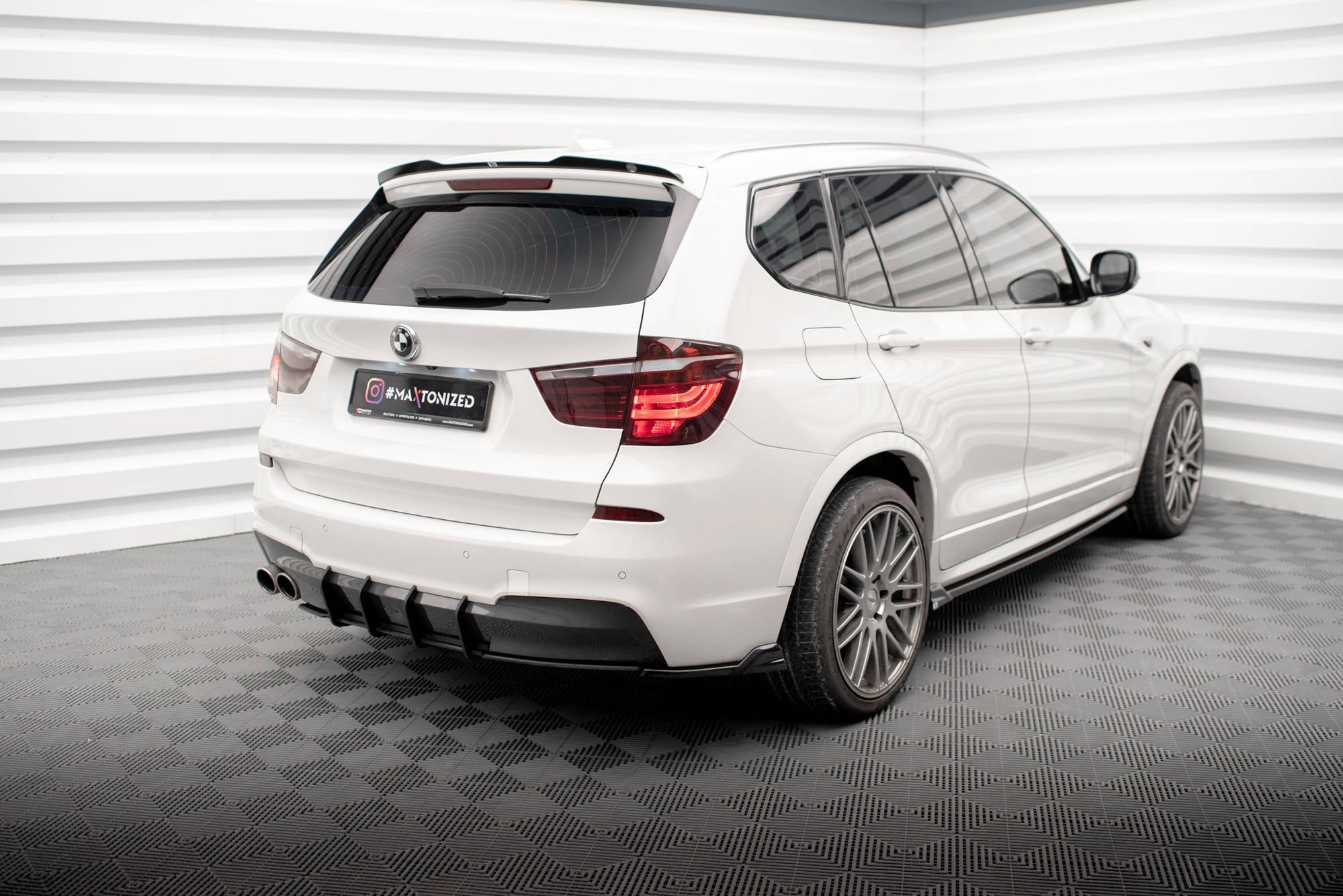 Splitters laterales traseros BMW X3 M-Pack F25