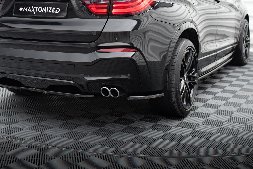 Splitters laterales traseros BMW X4 M-Pack F26 2014-2018