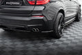 Splitters laterales traseros BMW X4 M-Pack F26 2014-2018
