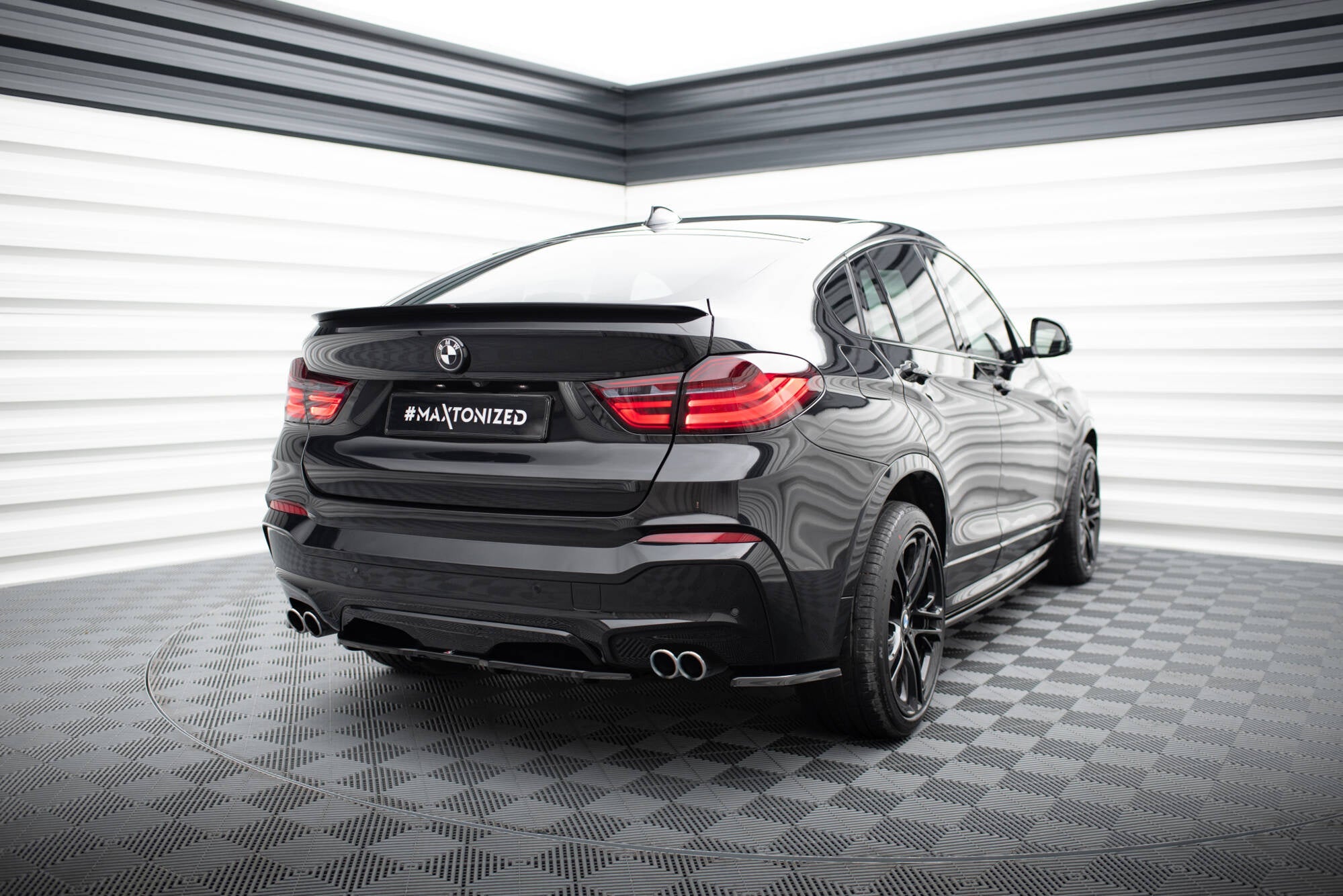 Splitters laterales traseros BMW X4 M-Pack F26 2014-2018