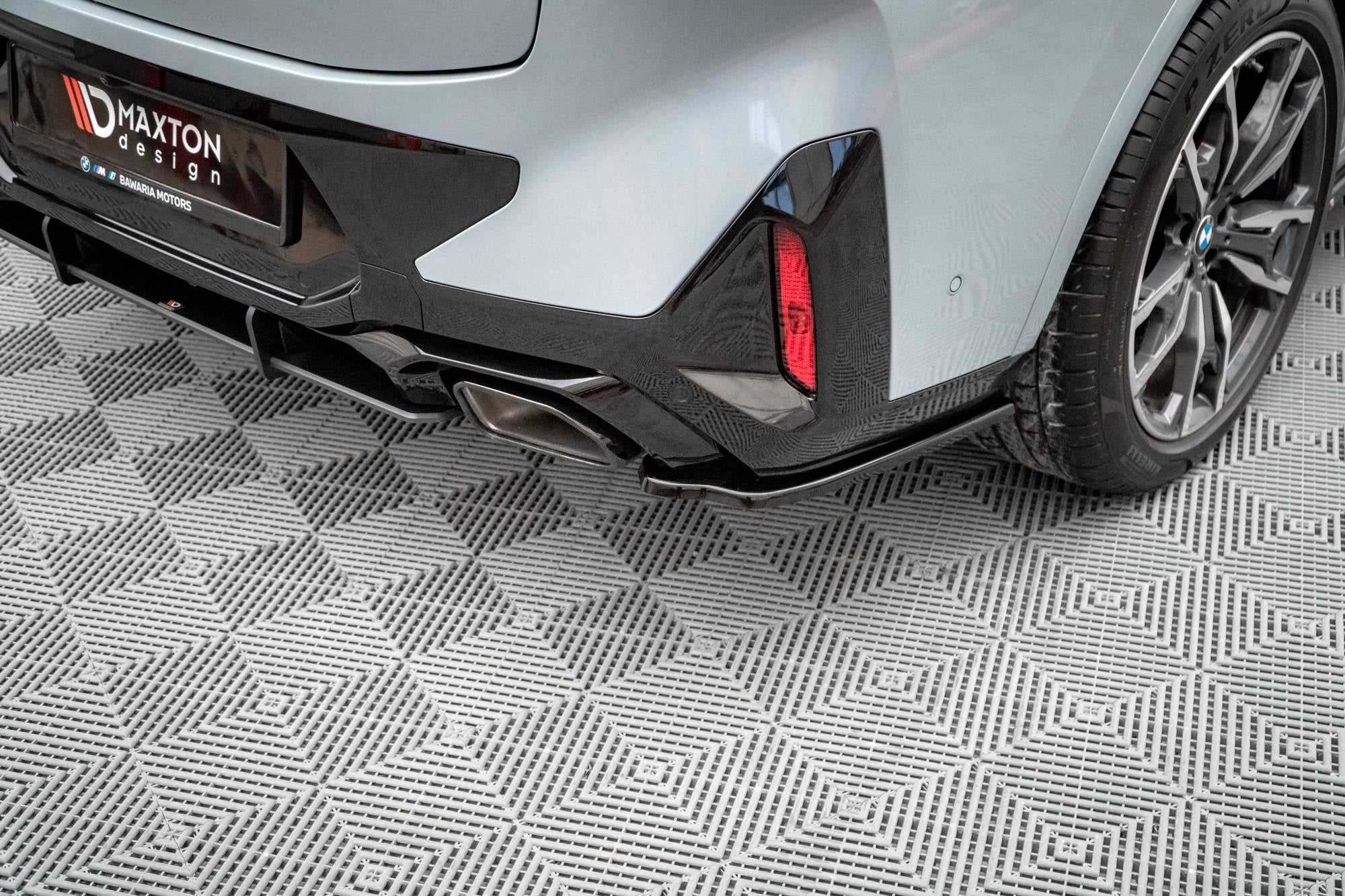Splitters laterales traseros BMW X4 M-Pack G02 Facelift