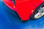 Splitters laterales traseros Chevrolet Corvette Stingray C7