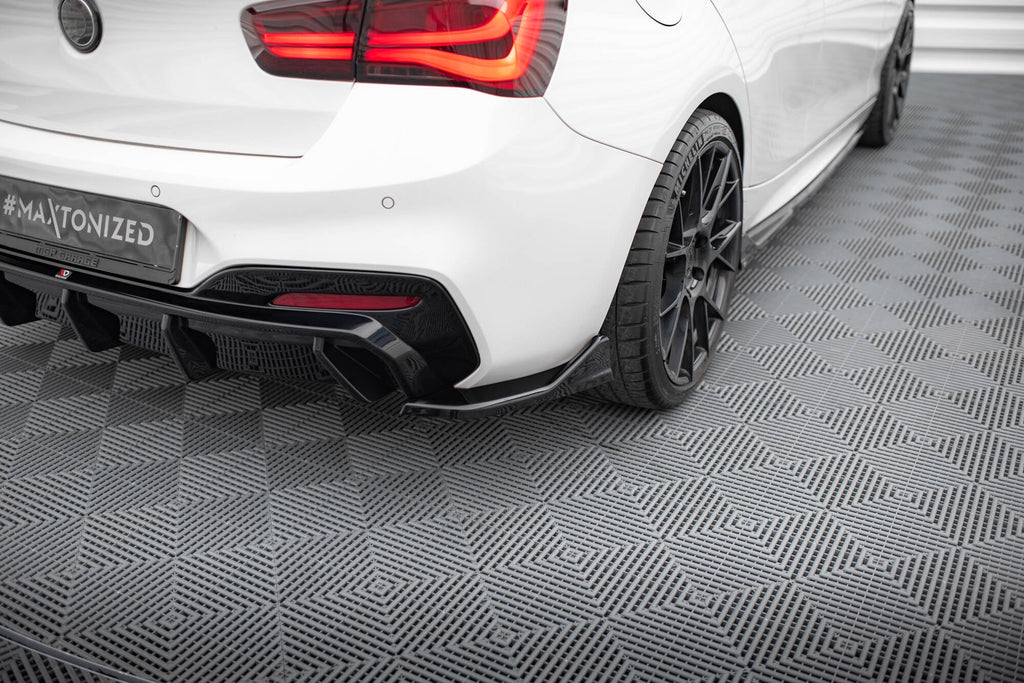 Splitters laterales traseros DO Anadido V3 BMW Serie 1 M-Pack M140i F20 Facelift